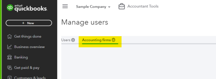 How To Share Access to QuickBooks Online
