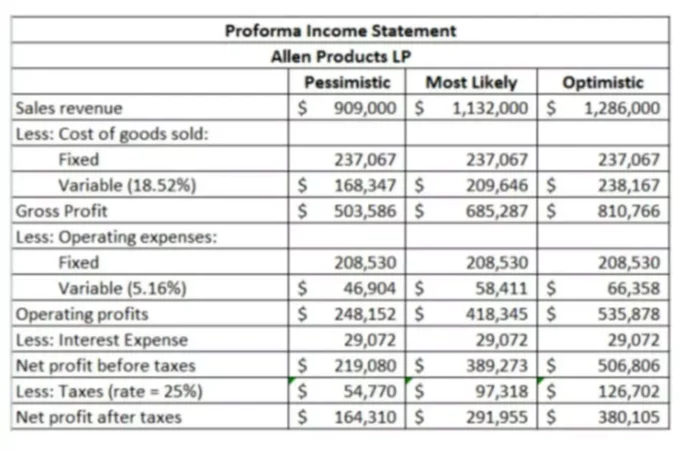 Introduction to Pro Forma Financial Statements