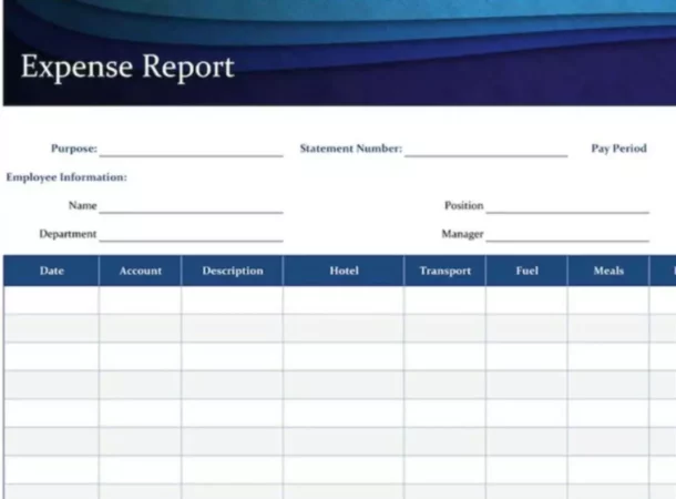 Expense Report: Meaning and Template